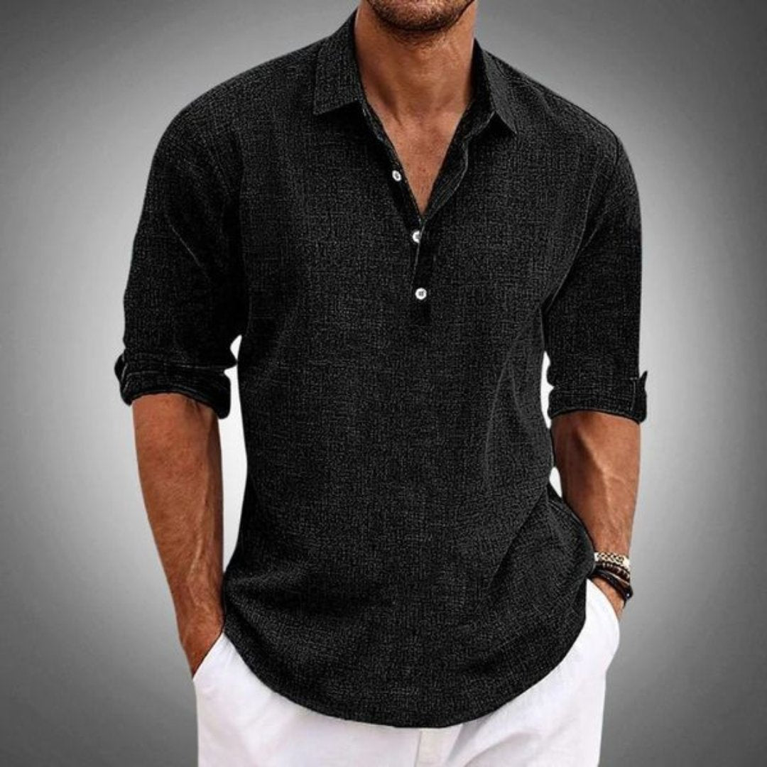 Pete™ | High Quality Classic Linen Shirt
