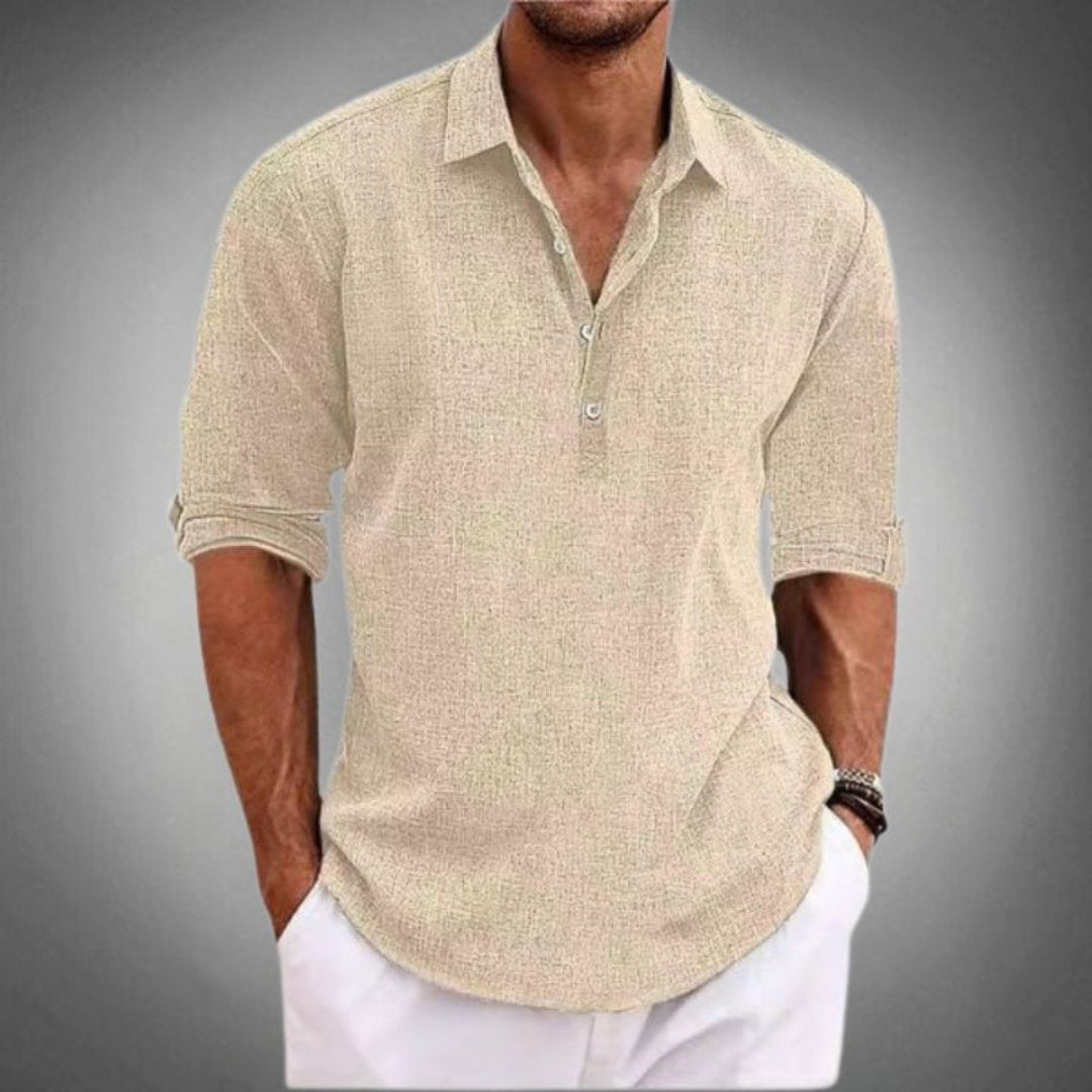 Pete™ | High Quality Classic Linen Shirt