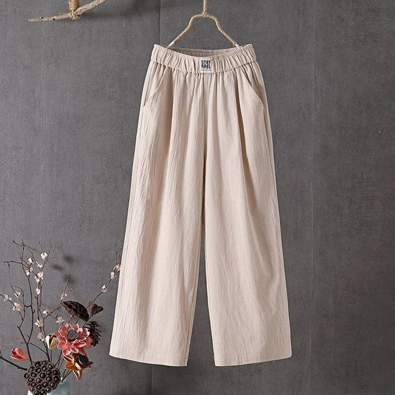EcoFlo™ | Casual Trousers made from Cotton and Linen