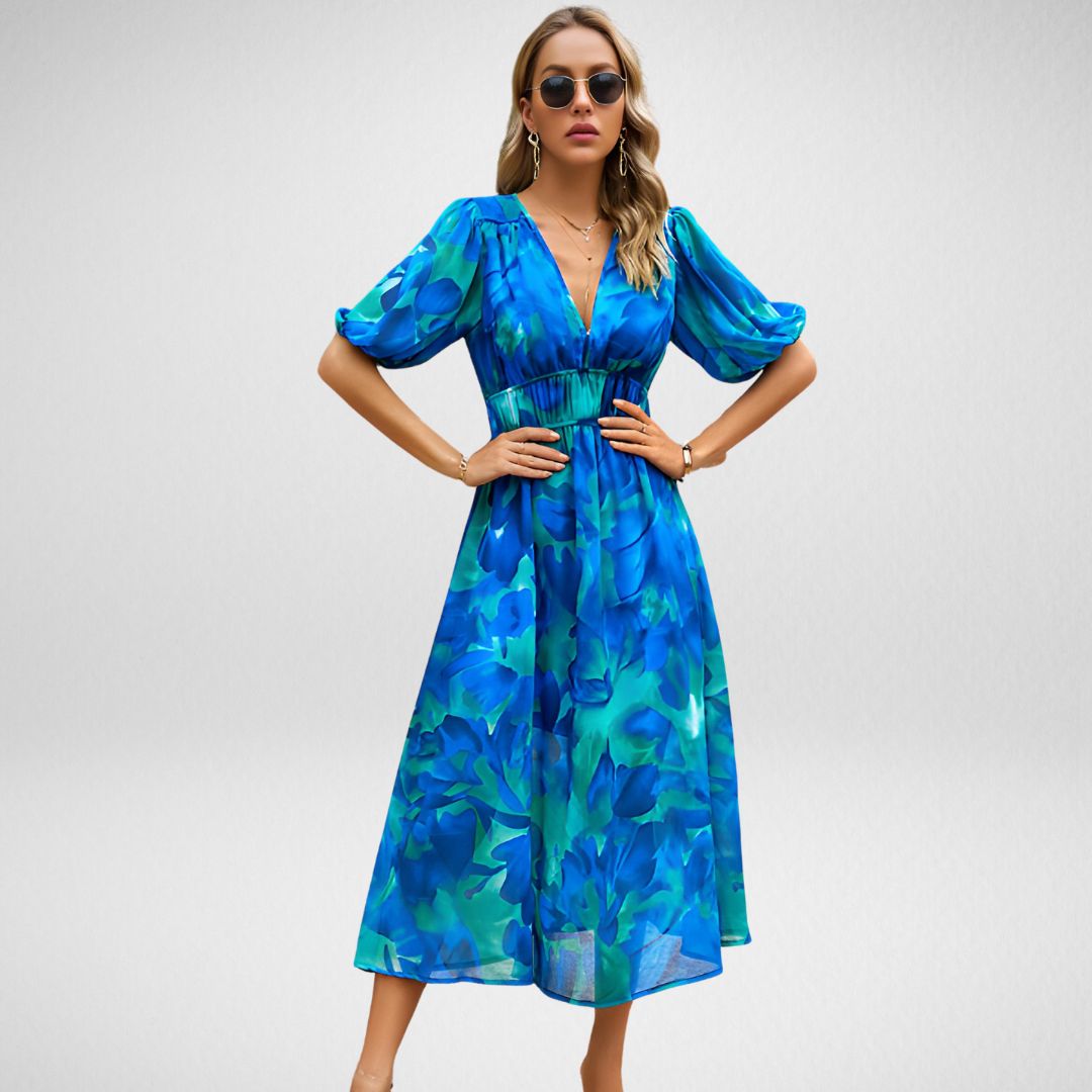 Erica™️ | Charming V-Neck Dress